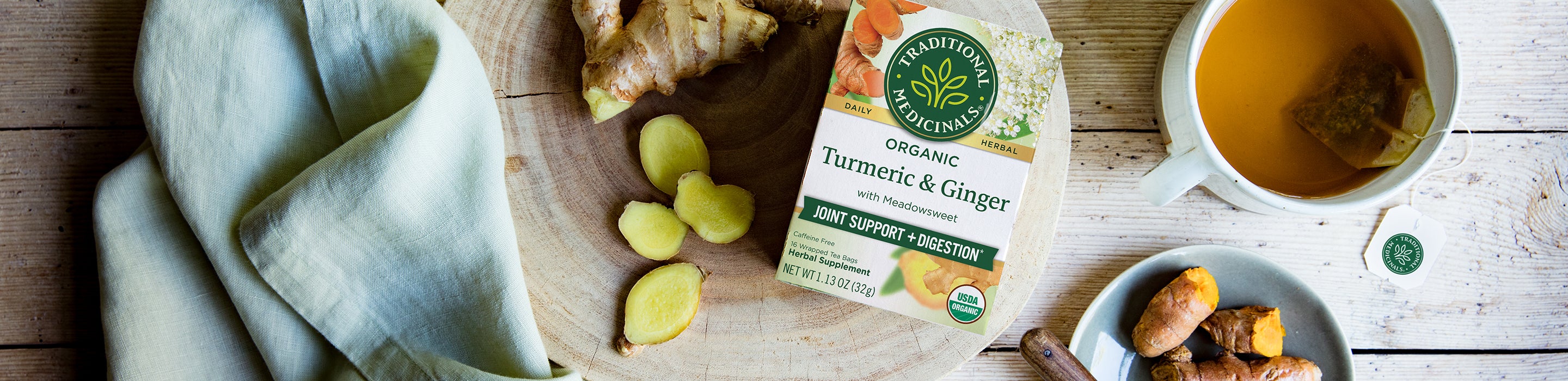 Get Active with Turmeric Tea