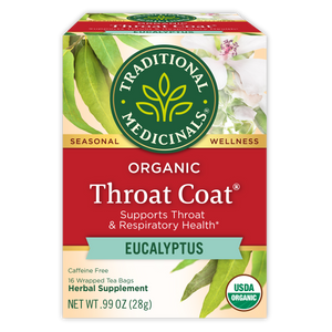 Throat Coat<sup>®</sup> Eucalyptus Tea package box View 1