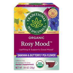Traditional Medicinals Organic Rosy Mood tea View 1